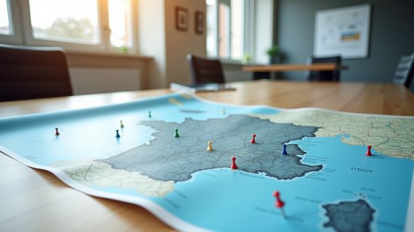 La carte des agences web françaises, ce qu'elle raconte